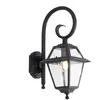 QAZQA berta - Klassieke Wandlamp voor buiten - 1 lichts - D 28.7 cm - ...