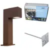 QAZQA baleno - Industriele Staande Buitenlamp | Staande Lamp voor buit...