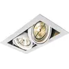 QAZQA Inbouwspot wit AR111 verstelbaar 2-lichts - Oneon