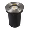QAZQA basic - Moderne Grondspot - 1 lichts - Ø 104 mm - Staal - Buiten...