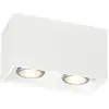 QAZQA qubo - Moderne Plafondspot | Spotje | Opbouwspot - 2 lichts - L ...