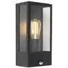 QAZQA rotterdam - Moderne Wandlamp met Bewegingsmelder | Bewegingssens...