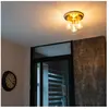 QAZQA facil - Design Plafondlamp - 3 lichts - Ø 250 mm - Goud - Woonka...