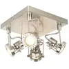 QAZQA suplux - Industriele Plafondspot | Spotje | Opbouwspot - 4 licht...