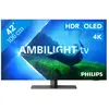 TV OLED Philips Ambilight 42OLED808 42" 4K UHD Chrome satiné 2023
