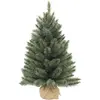 Triumph Tree Forest Frosted Sapin de Noël Artificiel avec toile de jut...