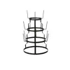 Mica Decorations Mokkenrek - H50 x Ø34 cm - Metaal - Zwart