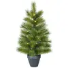 Black Box Trees Glendon Kunstkerstboom in Pot met 30 LED lampjes - H90...