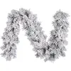Black Box Trees Dinsmore Guirlande - L270 cm - Frosted Green