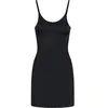 Bye Bra, Femmes, Robe, Robe Simple Invisible - Noir L., Noir, (L)