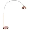 Zuiver Metal Bow Vloerlamp/ Booglamp Koper