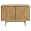 Zuiver, Commode + buffet, Buffet Groove 2 Doors Natural Oak (82 x 40 x...