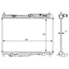 Radiateur 59134 NRF