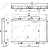 NRF B.V. Radiateur moteur pour NISSAN: Maxima (Ref: 56087)