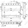 Radiateur nrf 52162