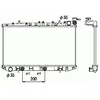 NRF B.V. Radiateur moteur pour NISSAN: Primera (Ref: 513497)