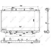 Radiateur nrf 53971