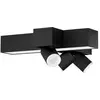 Philips Plafonnier Philips Centris Hue 3l Cross Ceiling Black