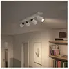 Philips Paisley opbouwspot - 4-lichts - wit