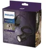 Philips - Vintage Cord Pendant - zwart - 1x40w - 240v