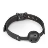 EasyToys Bâillon à Boule en PVC Noir - Ball Gag - bdsmerotica