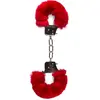 EasyToys Menottes avec Fourrure Rouge