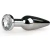 EasyToys Plug Anal Pointu Métal Argent 99 g