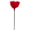 EasyToys Plumeau Longue Rouge