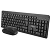 Qware Clavier Sans Fil + Souris Nottingham Azerty Noir (pcb-238bl)