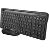 Qware Clavier Sans Fil + Souris Florence Azerty Noir (pcb-398bl)