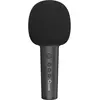 Qware - karaoke microfoon zwart