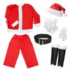 Costume de Père Noël - ECD GERMANY - Rouge - Taille Unique S-XL