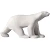 Figurine Miniature Reproduction L'ours Blanc De Pompon