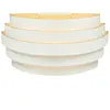 HighLight wandlamp Scudo 25 cm - wit / goud