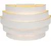 HighLight wandlamp Scudo 20 cm - wit / goud
