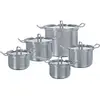 BK Q-linair Master Verre Batterie de Cuisine 5 Pièces B9710.005