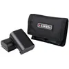 Caruba Porte-batterie 2 stuks Zwart, Pile : accessoires, Noir