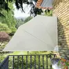 vidaXL Auvent latéral pliable de balcon Crème 160 x 240 cm