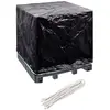 vidaXL Housse de récipient IBC 8 oeillets 116x100x120 cm