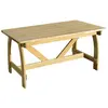 vidaXL Table de jardin 150x74x75 cm Bois de pin imprégné