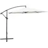 vidaXL Parasol en porte-à-faux 3 m Blanc sable