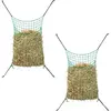 vidaXL Filet à foin 2 pcs Carré 0,9 x 1,5 m PP