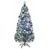 vidaXL Arbre de Noël pré-éclairé avec support 150 cm fibre optique