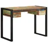 vidaXL Bureau Bois de récupération massif
