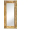 vidaXL Miroir Bois massif de manguier 50 x 110 cm
