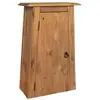 vidaXL Armoire latérale de salle de bain Pin massif 42x23x70 cm