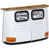 vidaXL Buffet Bois de manguier massif Forme de camion Blanc