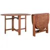 vidaXL Table de jardin 120 x 70 x 74 cm Bois d'acacia massif