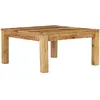vidaXL Table basse 80x80x40 cm Bois de manguier massif