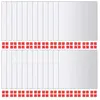 vidaXL Carreau de miroir 24 pcs Carré Verre